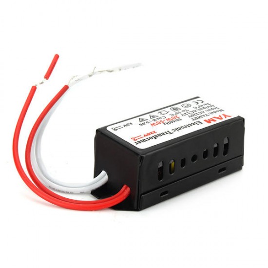 AC220V To AC12V 20W-50W G4 Halogen Lamp Power Supply LED Driver Electronic Transformer