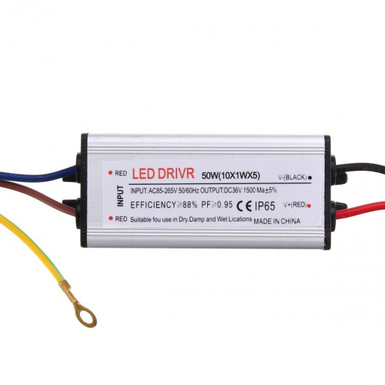 AC85-265V 23W Waterproof High Power LED Driver Supply SMD Chip for Flood Light