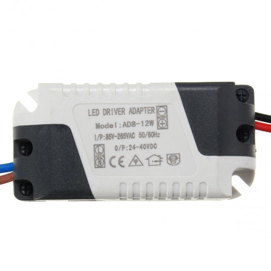 AC85-265V To DC24-40V 8-12W 300mA LED Light Lamp Driver Adapter Transformer Power Supply AC85-265V To DC24-40V 8-12W 300mA LED Light Lamp Driver Adapter Transformer Power Supply