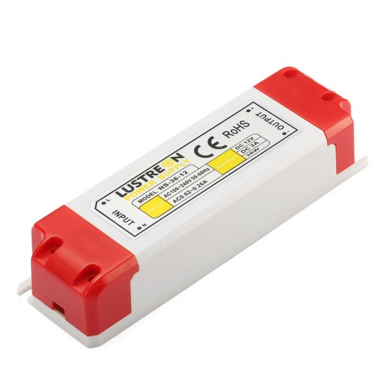 12W 24W 36W 48W 60W AC100-240V to DC12V LED Driver Power Supply Adapter Transformer 12W 24W 36W 48W 60W AC100-240V to DC12V LED Driver Power Supply Adapter Transformer