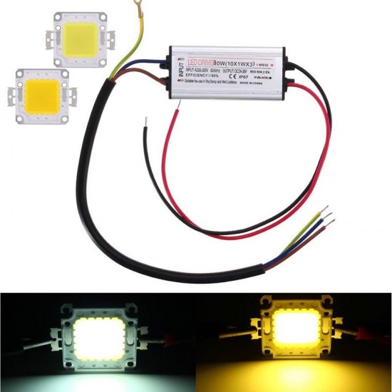 Waterproof High Power 13W LED Driver Supply SMD Chip for Flood Light AC85-265V