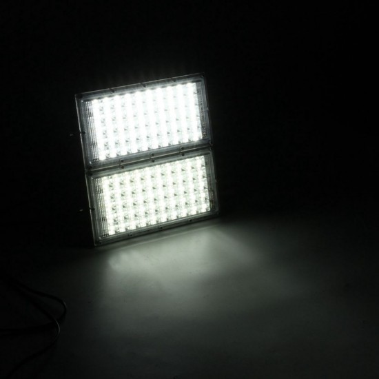 100W 100 LED Flood Light IP65 Waterproof Outdoor Super Bright Security Light AC185-265V