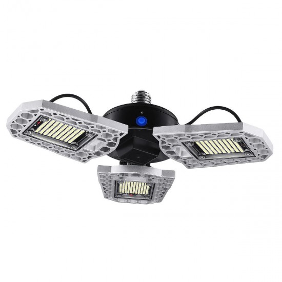 100W 24000LM LED Garage Light E26/27 Ceiling Flood Lamp Light Sensor Deformable Light 100W 24000LM LED Garage Light E26/27 Ceiling Flood Lamp Light Sensor Deformable Light