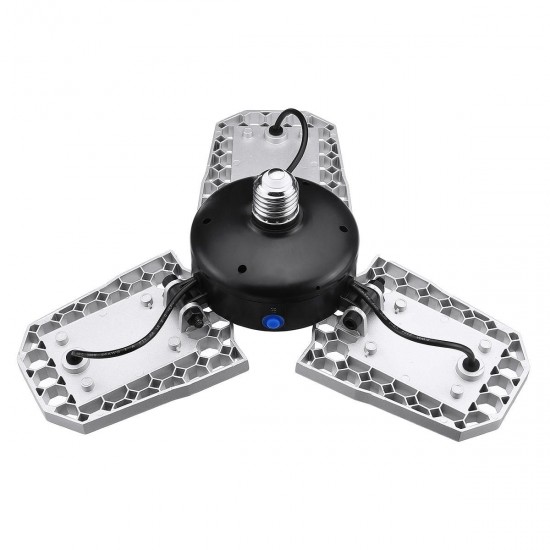 100W 24000LM LED Garage Light E26/27 Ceiling Flood Lamp Light Sensor Deformable Light 100W 24000LM LED Garage Light E26/27 Ceiling Flood Lamp Light Sensor Deformable Light