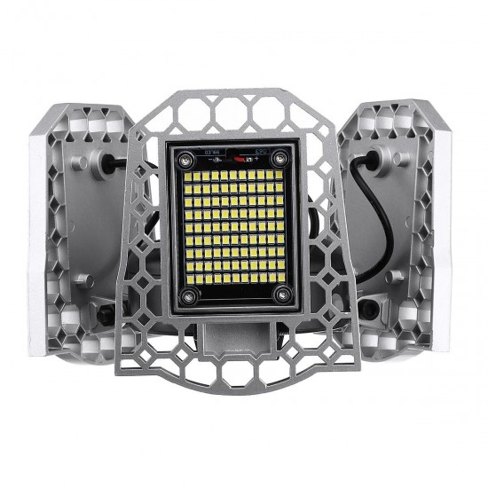 100W 24000LM LED Garage Light E26/27 Ceiling Flood Lamp Light Sensor Deformable Light 100W 24000LM LED Garage Light E26/27 Ceiling Flood Lamp Light Sensor Deformable Light