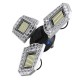 100W 24000LM LED Garage Light E26/27 Ceiling Flood Lamp Light Sensor Deformable Light 100W 24000LM LED Garage Light E26/27 Ceiling Flood Lamp Light Sensor Deformable Light