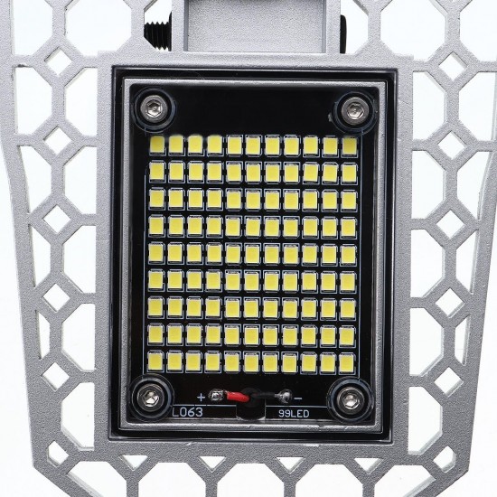100W 24000LM LED Garage Light E26/27 Ceiling Flood Lamp Light Sensor Deformable Light 100W 24000LM LED Garage Light E26/27 Ceiling Flood Lamp Light Sensor Deformable Light
