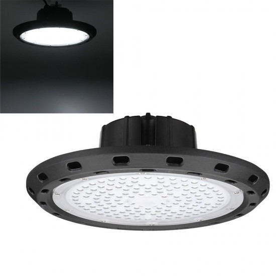 100W 5000K 140 LED UFO High Bay Flood Light Fixture Waterproof