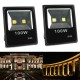 100W Waterproof LED Thin Flood Light Outdooors Garden Spot Lightt Landscape Lamp