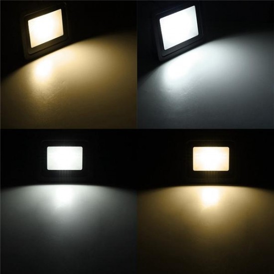 10W 30W 50W Waterproof Outdooors LED Thin Flood Light Landscape Garden Yard Lamp AC220-240V