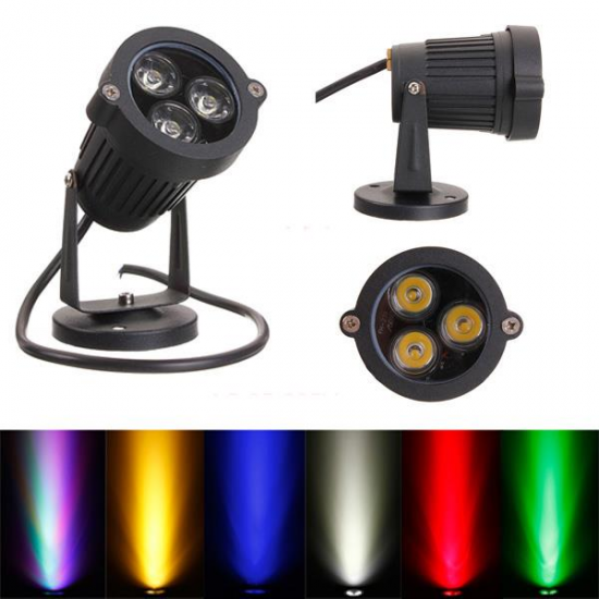 10W LED Flood Spot Lightt With Rod For Garden Yard Path IP65 AC 85-265V 10W LED Flood Spot Lightt With Rod For Garden Yard Path IP65 AC 85-265V