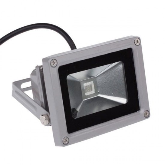 10W Remote Control RGB Outdoor LED Flood Light Waterproof Wall Washer Lamp AC100-245V