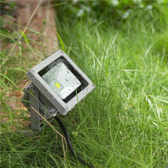 10W Remote Control RGB Outdoor LED Flood Light Waterproof Wall Washer Lamp AC100-245V