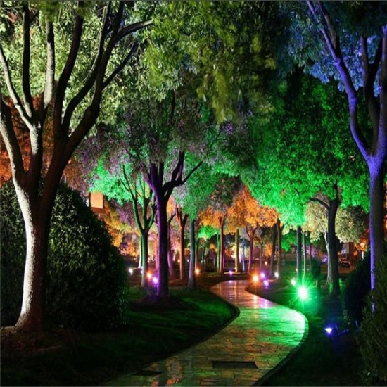 10W Remote Control RGB Outdoor LED Flood Light Waterproof Wall Washer Lamp AC100-245V 10W Remote Control RGB Outdoor LED Flood Light Waterproof Wall Washer Lamp AC100-245V