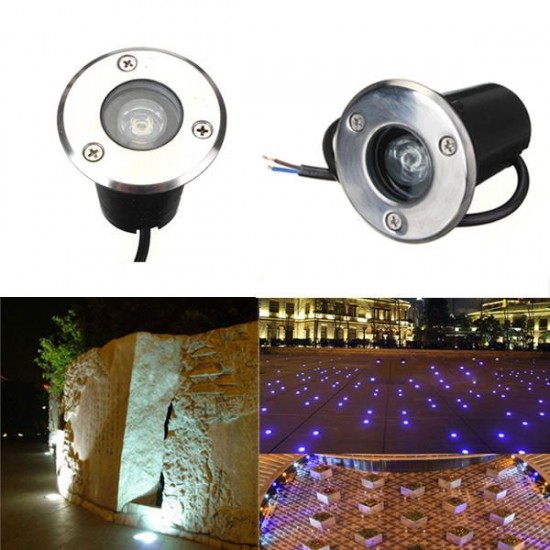 1W LED Waterproof Outdoor In Ground Garden Path Flood Landscape Light 1W LED Waterproof Outdoor In Ground Garden Path Flood Landscape Light