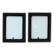 2 Pcs 20W Waterproof 150 LED Flood Light Remote Control Light Sensor Solar Light