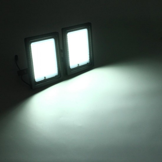 2 Pcs 20W Waterproof 150 LED Flood Light Remote Control Light Sensor Solar Light 2 Pcs 20W Waterproof 150 LED Flood Light Remote Control Light Sensor Solar Light