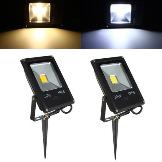 20W Waterproof IP65 White/Warm White LED Flood Light Outdoor Garden Security Lamp