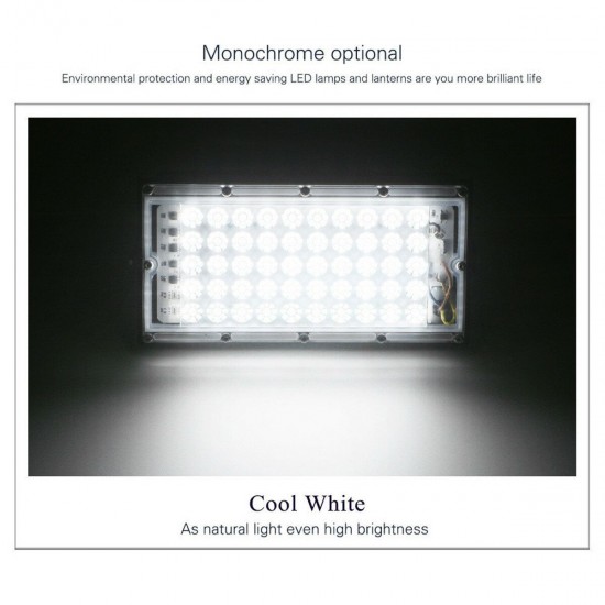 3000K 6500K LED Flood Light Outdoor 50W Waterproof Spotlight Garden Lamp Decor 3000K 6500K LED Flood Light Outdoor 50W Waterproof Spotlight Garden Lamp Decor