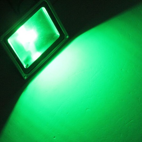 30W 2700-3000LM Waterproof RGB Color RC LED Flood Light 85-265V 30W 2700-3000LM Waterproof RGB Color RC LED Flood Light 85-265V