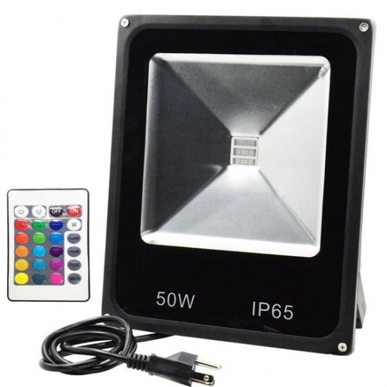 30W 50W Remote Control Waterproof Flood Light Colorful Outdoor Path Lawn Security Lamp AC85-265V 30W 50W Remote Control Waterproof Flood Light Colorful Outdoor Path Lawn Security Lamp AC85-265V