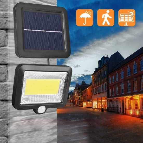 30W Solar Power COB 100LED PIR Sensor Motion Flood Lamp Waterproof IP65 Outdoor Street Garden Yard Camping Light Spotlight 30W Solar Power COB 100LED PIR Sensor Motion Flood Lamp Waterproof IP65 Outdoor Street Garden Yard Camping Light Spotlight