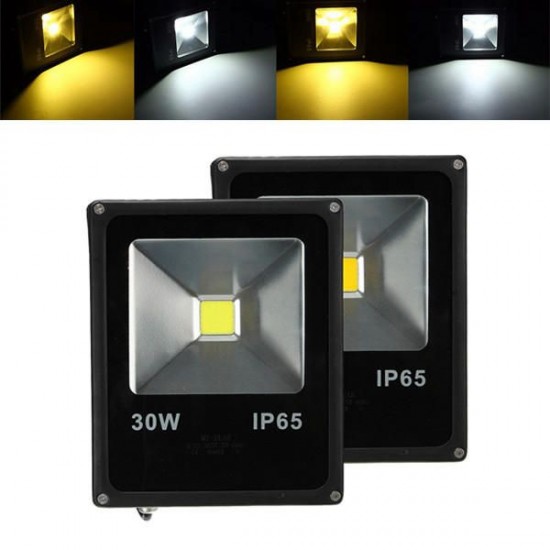 30W Waterproof IP65 White/Warm White LED Flood Light Outdoor Garden Security Lamp