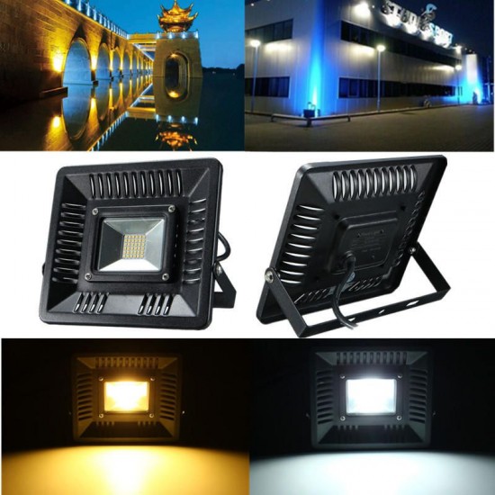 30W Waterproof Outdooors LED Thin Flood Spot Lightt Landscape Garden Yard Lamp