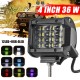 36W 4inch RGB LED Work Light Bar Atmosphere Lamp 4WD SUV Truck UTE Offroad ATV