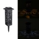 4pcs Solar Path Street Light LED Garden Pathway Lights Solar Powered Auto On/Off Landscape Lighting Security Light for Garden Yard