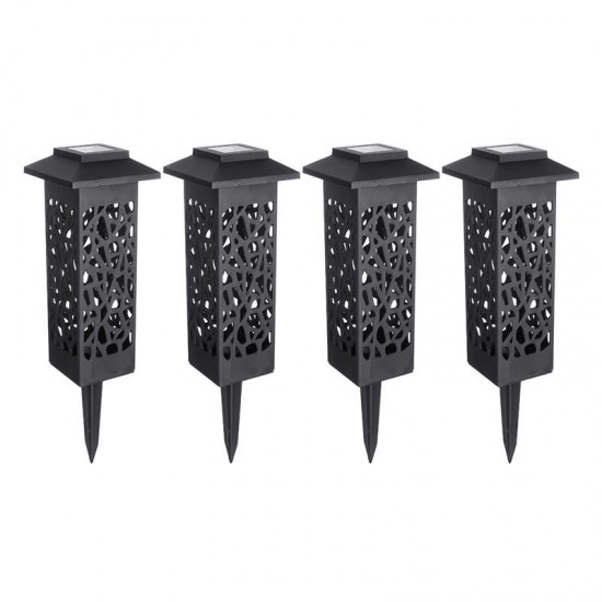 4pcs Solar Path Street Light LED Garden Pathway Lights Solar Powered Auto On/Off Landscape Lighting Security Light for Garden Yard 4pcs Solar Path Street Light LED Garden Pathway Lights Solar Powered Auto On/Off Landscape Lighting Security Light for Garden Yard