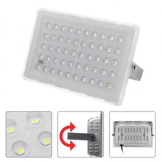 50/100 LED Flood Light Outdoor Garden Yard Lamp Floodlight IP67 Waterproof