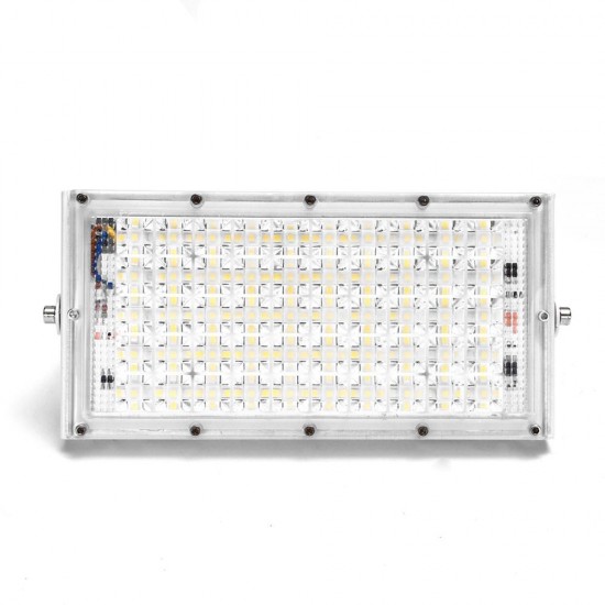 50W White Light LED Flood Light Waterproof White Shell Landscape Garden Lamp for Outdoor AC185-265V 50W White Light LED Flood Light Waterproof White Shell Landscape Garden Lamp for Outdoor AC185-265V