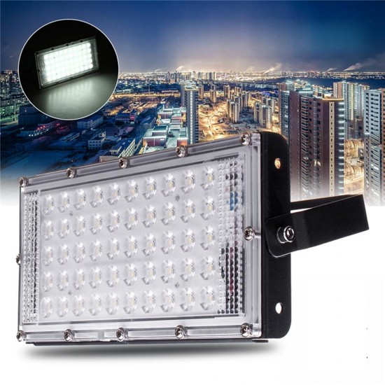 50W 50 LED Flood Light Outdoor Garden Waterproof Landscape Security Lamp AC220V