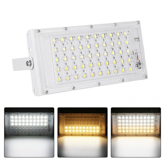 50W 50LED Dimmable Flood Light IP65 Waterproof Landscape Outdoor Lamp 3 Modes