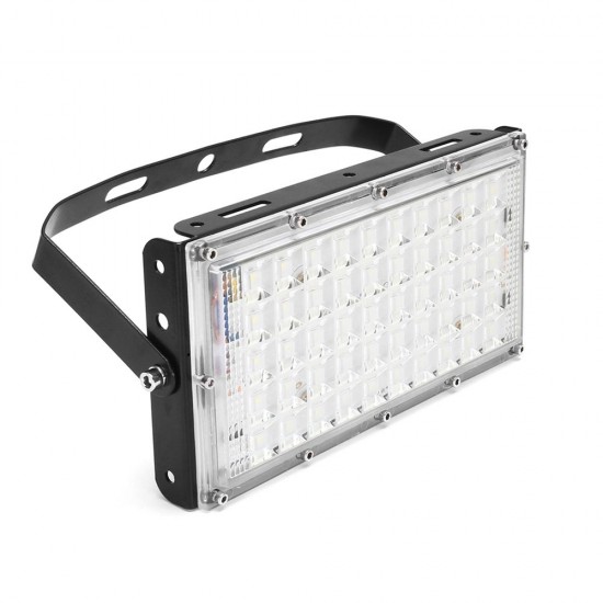 50W Black Shell LED Flood Light Waterproof White Light Landscape Garden Lamp for Outdoor AC185-265V