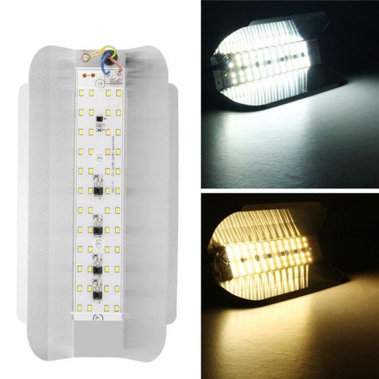 50W Outdoor 48 LED Flood Light Iodine Tungsten Lamp for Factory Park Garden AC220V