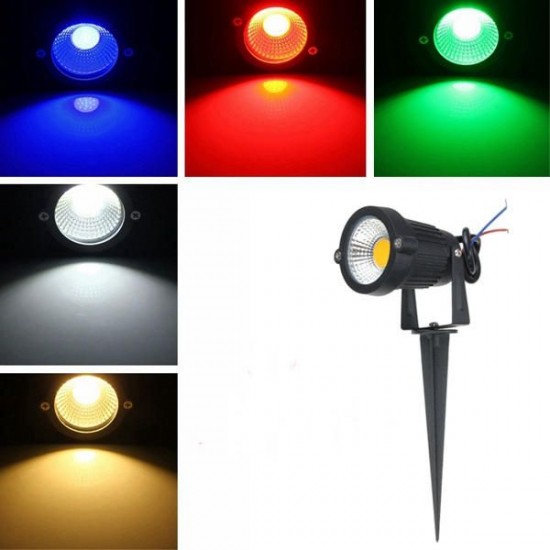 5W IP65 LED Flood Light With Rod For Outdoor Landscape Garden Path AC85-265V 5W IP65 LED Flood Light With Rod For Outdoor Landscape Garden Path AC85-265V