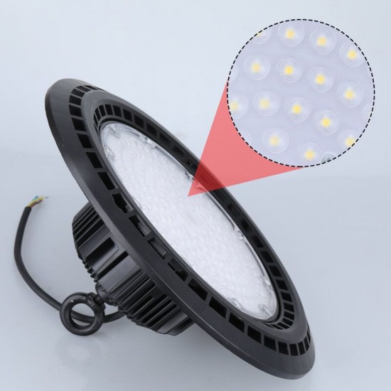 60/100/150/200W LED UFO High Bay Flood Light 6000K Warehouse Industrial Lighting