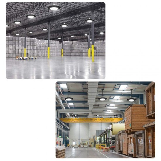 60/100/150/200W LED UFO High Bay Flood Light 6000K Warehouse Industrial Lighting 60/100/150/200W LED UFO High Bay Flood Light 6000K Warehouse Industrial Lighting