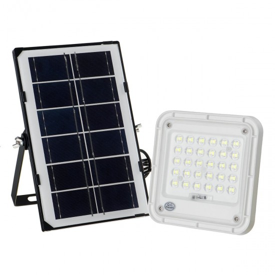 60LED Solar Flood Light SMD2835 Garden Wall Lamp IP65 Waterproof Lighting + Remote Control