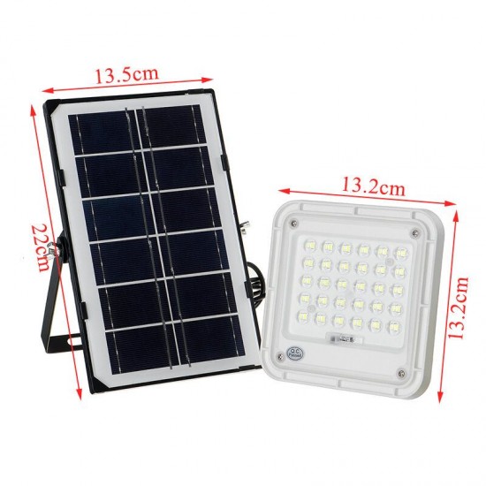 60LED Solar Flood Light SMD2835 Garden Wall Lamp IP65 Waterproof Lighting + Remote Control