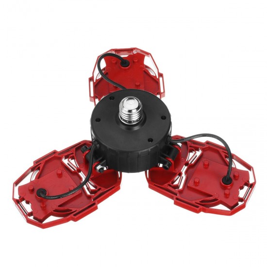 60W 126 LED Garage Flood Light LED Shop Lamp Ceiling Deformable Silver/Red AC100-265V 60W 126 LED Garage Flood Light LED Shop Lamp Ceiling Deformable Silver/Red AC100-265V