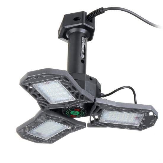 60W 80W LED Garage Shop Work Flood Light Home Ceiling Fixture Deformable Lamp AC85-265V 60W 80W LED Garage Shop Work Flood Light Home Ceiling Fixture Deformable Lamp AC85-265V