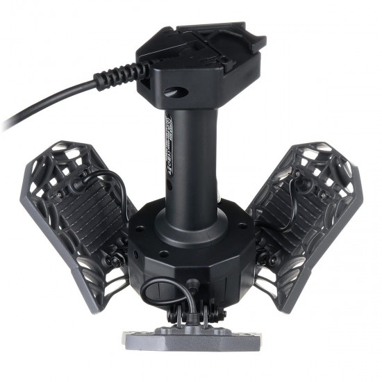 60W 80W LED Garage Shop Work Flood Light Home Ceiling Fixture Deformable Lamp AC85-265V 60W 80W LED Garage Shop Work Flood Light Home Ceiling Fixture Deformable Lamp AC85-265V