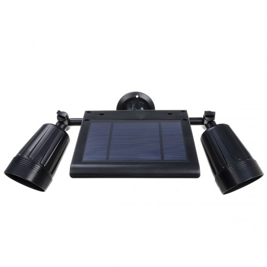 64LED Solar Flood Light Dual Head 360° Rotatable Outdoor Motion Sensor Wall Lamp 64LED Solar Flood Light Dual Head 360° Rotatable Outdoor Motion Sensor Wall Lamp