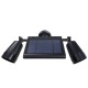 64LED Solar Flood Light Dual Head 360° Rotatable Outdoor Motion Sensor Wall Lamp 64LED Solar Flood Light Dual Head 360° Rotatable Outdoor Motion Sensor Wall Lamp
