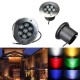 7W LED Waterproof Outdoor In Ground Garden Path Flood Landscape Light