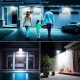 AC220V 12/24/36/72/144LED Flood Light IP67 Outdoor Garden Yard Park Garage Lamp