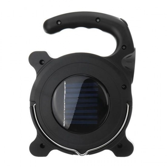 Portable Rechargeable Solar LED Flood Light Camping Lamp for Outdoor Work Hiking Fishing